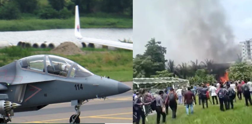 ബംഗ്ലാദേശ് വ്യോമസേനയുടെ പരിശീലന വിമാനം തകർന്നുവീണു; തകർന്നുവീണത് ചൈനീസ് നിർമ്മിത യുദ്ധവിമാനം