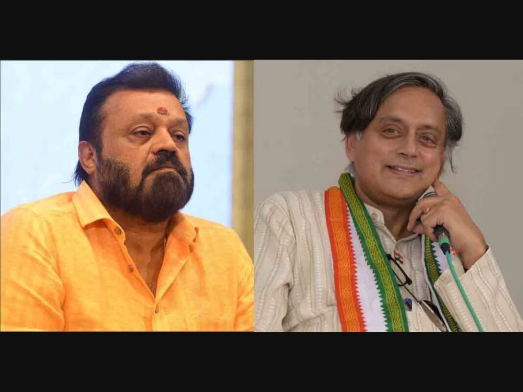 ശശി തരൂർ സമയമാകുമ്പോൾ ചെയ്യേണ്ടത് ചെയ്യും : സുരേഷ് ഗോപി