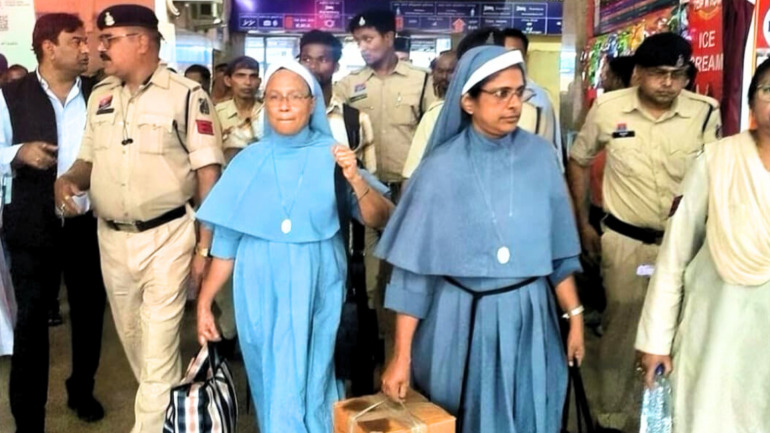 കന്യാസ്രീകളുടെ അറസ്റ്റിൽ  ഐഒസി;           പെൻസിൽവാനിയ ചാപ്റ്റർ പ്രതിഷേധം  രേഖപ്പെടുത്തി