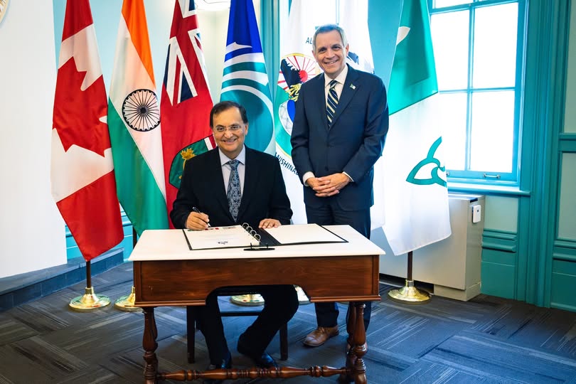 ദിനേശ് കെ. പട്നായിക് കാനഡയിലെ ഇന്ത്യൻ ഹൈക്കമ്മീഷണറായി ഔദ്യോഗികമായി ചുമതലയേറ്റു