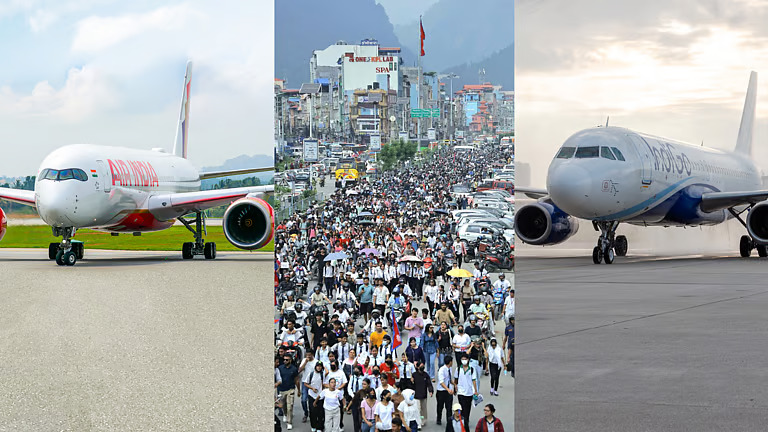 ജെൻ സി പ്രക്ഷോഭം: നേപ്പാളിൽ കുടുങ്ങിക്കിടക്കുന്ന ഇന്ത്യക്കാർക്കായി സർവീസ് നടത്താൻ എയർ ഇന്ത്യയും ഇൻഡിഗോയും