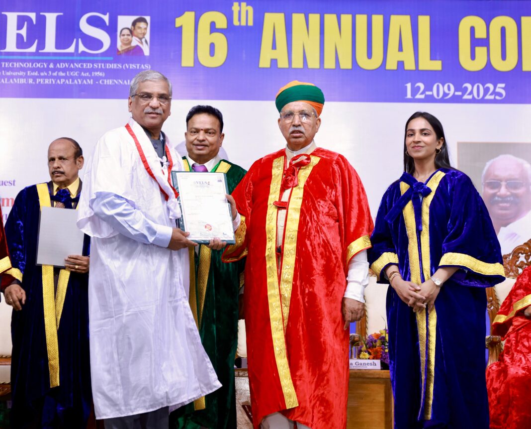 ഇസാഫ് സ്ഥാപകൻ കെ പോൾ തോമസിന് വേൽസ് യൂണിവേഴ്സിറ്റിയുടെ അക്കാദമിക് ഡോക്ടറേറ്റ്