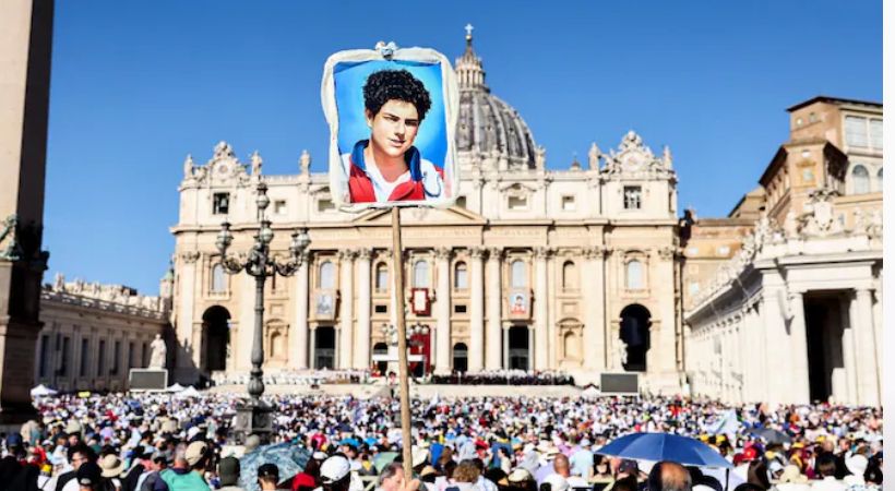 ദൈവത്തിന്റെ ഇന്ഫ്ളുവന്സര്’; കാര്ലോ അക്കുത്തിസിനെ വിശുദ്ധനായി പ്രഖ്യാപിച്ചു