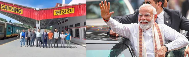 മിസോറം സംസ്ഥാനം ഇന്ന് മുതൽ റെയിൽവേ ഭൂപടത്തിൽ; പ്രധാനമന്ത്രി നാടിന് സമർപ്പിക്കും!