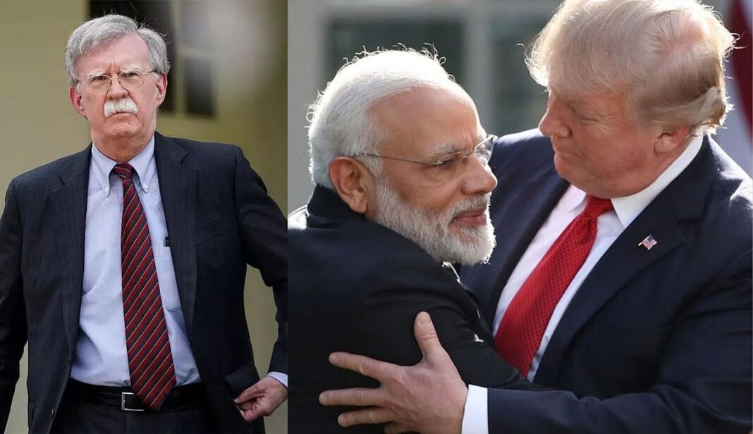 ട്രംപും മോദിയും തമ്മിലുണ്ടായിരുന്ന നല്ല ബന്ധം അവസാനിച്ചിരിക്കുന്നു; ഇന്ത്യ-യുഎസ് ബന്ധം വഷളായതില് വീണ്ടും പ്രതികരിച്ച് ജോണ് ബോള്ട്ടണ്