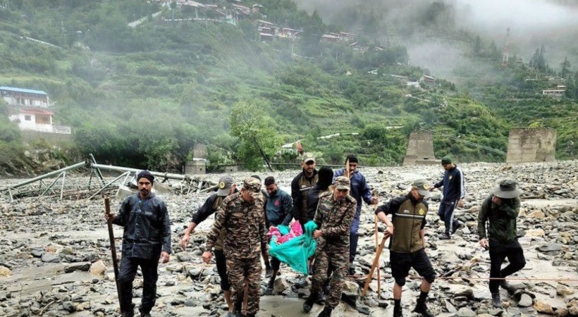 ധരാലിയിലെ മിന്നൽ പ്രളയം; കാണാതായ 67 പേർ മരിച്ചതായി പ്രഖ്യാപിച്ച് കേന്ദ്ര ആഭ്യന്തര മന്ത്രാലയം