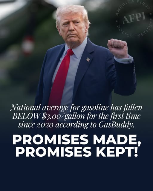 ഗ്യാസ് വില 3 ഡോളറിന് താഴെ; നാലു വർഷങ്ങൾക്ക് ശേഷം ഏറ്റവും കുറഞ്ഞ വില