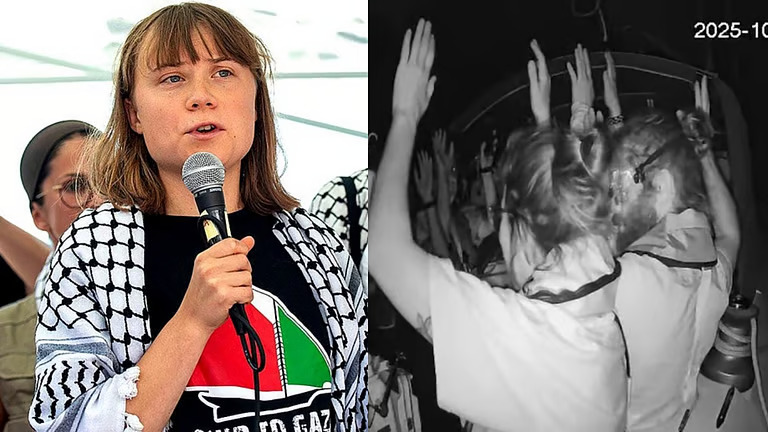 ഗാസ തീരം ലക്ഷ്യമിട്ടെത്തിയ ഗ്ലോബൽ സുമൂദ് ഫ്ലോട്ടില്ലയെ തടഞ്ഞ് ഇസ്രയേൽ സൈന്യം; ഗ്രെറ്റ തുൻബെർഗ് ഉൾപ്പെടെയുള്ള ആക്ടിവിസ്റ്റുകൾ അറസ്റ്റിൽ