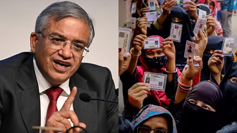 ബിഹാറിൽ ബുർഖ ധരിച്ചെത്തുന്ന വോട്ടർമാരെ അംഗൻവാടി ജീവനക്കാർ പരിശോധിക്കും: മുഖ്യ തെരഞ്ഞെടുപ്പ് കമ്മീഷണർ