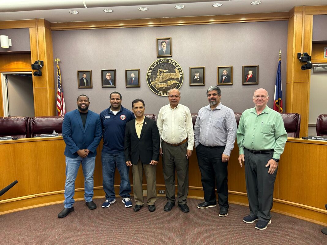 ഡോ.മാത്യു വൈരമൺ സ്റ്റാഫ്ഫോർഡ് സിറ്റി പ്ലാനിങ്ആൻഡ് സോണിങ് കമ്മീഷൻ ചെയർമാൻ