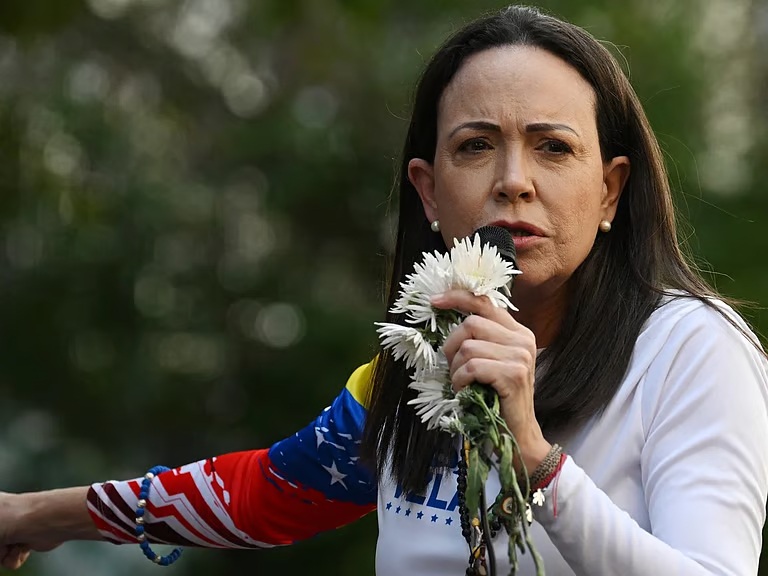 സമാധാനത്തിനുള്ള നോബേൽ മരിയ കൊറീന മച്ചാഡോയ്ക്ക്; പുരസ്കാരം മനുഷ്യാവകാശ പ്രവർത്തനങ്ങൾക്ക്