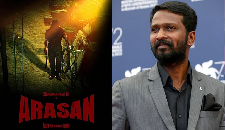 ‘അസുരന്’ ശേഷം വെട്രിമാരന്-കലൈപ്പുലി ടീം ഒന്നിക്കുന്ന ‘അരസന്’; നായകനായി ചിമ്പു; എക്സ്ക്ലൂസീവ് പോസ്റ്റര് പുറത്ത്