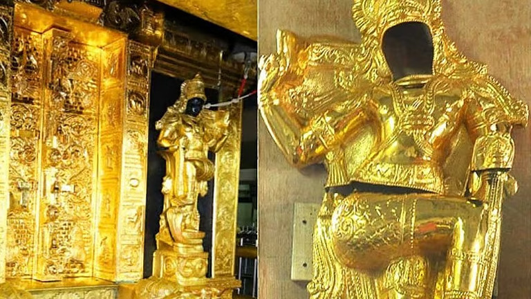 ശബരിമല ദ്വാരപാലക ശിൽപ്പത്തിലെ സ്വർണം മോഷ്ടിക്കപ്പെട്ടെന്ന് ദേവസ്വം വിജിലൻസ്; ദേവസ്വം ഉദ്യോഗസ്ഥർക്കും പങ്കെന്ന് സൂചന