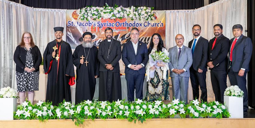 എഡ്മൻ്റൺ സെൻ്റ് ജേക്കബ്സ് യാക്കോബായ സുറിയാനി ഓർത്തഡോക്സ് പള്ളിയുടെ ഇടവകദിനം പ്രൗഢഗംഭീരമായി നടത്തി