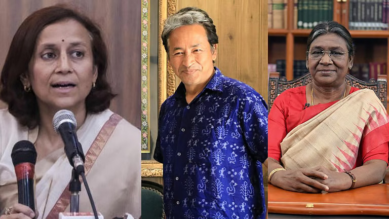 ”ഒരു ആദിവാസിയെന്ന നിലയില് താങ്കള്ക്ക് മനസിലാകില്ലേ”; രാഷ്ട്രപതിക്ക് കത്തെഴുതി സോനം വാങ്ചുകിന്റെ ഭാര്യ