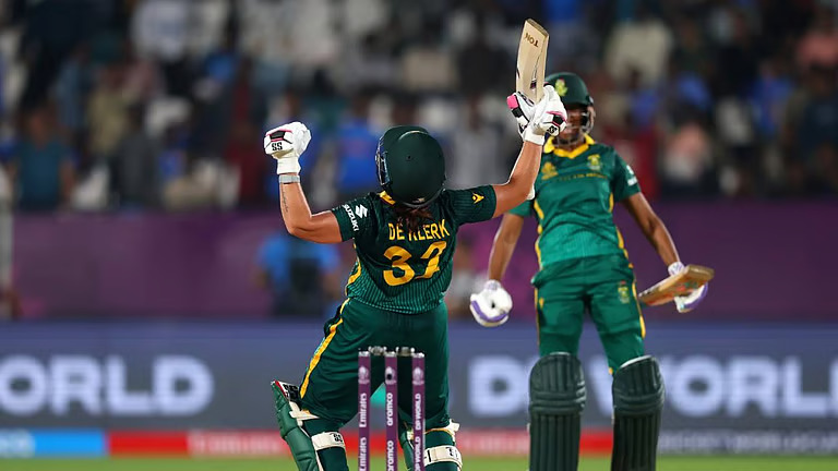 ഇന്ത്യക്ക് തോല്വി; നാദിന്-ലോറ ഷോയില് ദക്ഷിണാഫ്രിക്കയ്ക്ക് ജയം