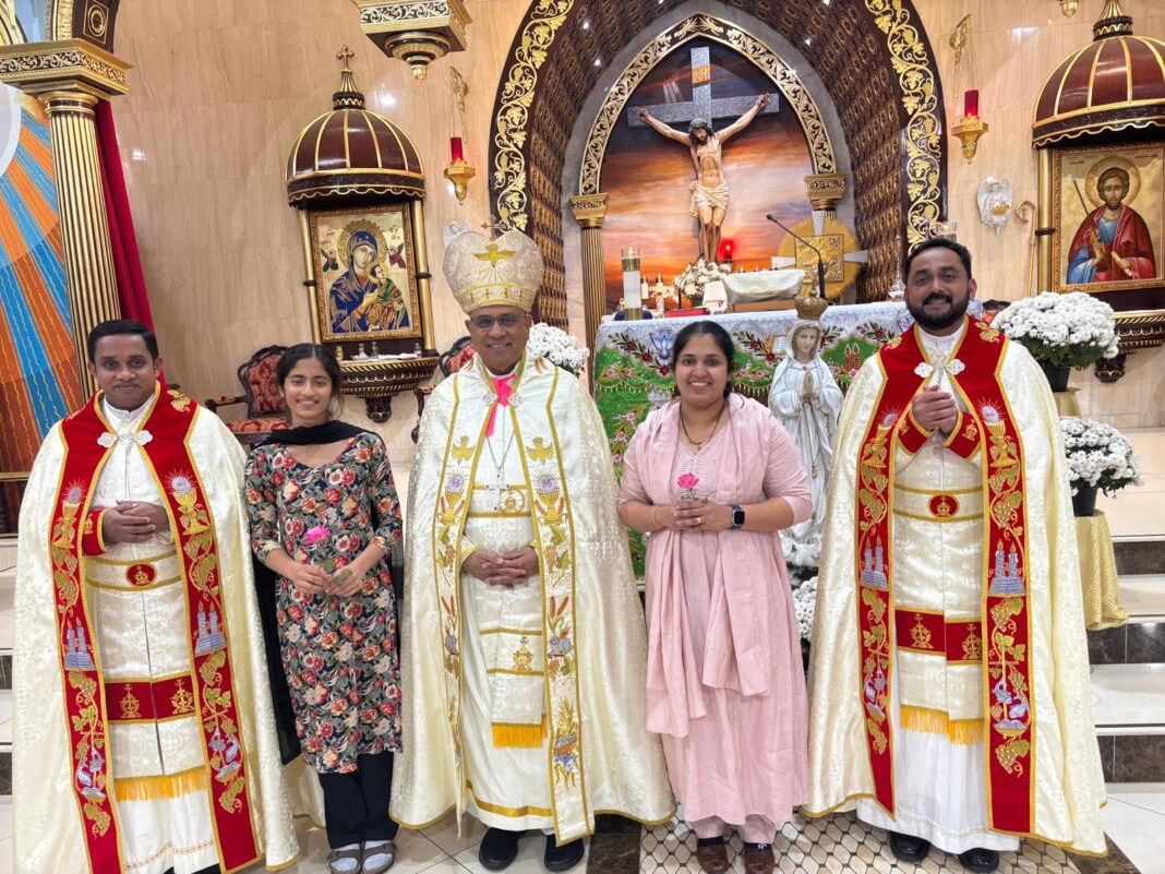 ചിക്കാഗോ സെന്റ് മേരീസ് ക്നാനായ കത്തോലിക്കാ  ഇടവകയിൽ ജപമാലമാസത്തിന്റെ സമാപനം നടത്തി