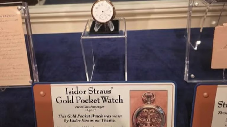 ടൈറ്റാനിക് ദുരന്തത്തിൻ്റെ ബാക്കിപത്രം; പോക്കറ്റ് വാച്ചിന് ലഭിച്ചത് 1.78 മില്യൺ പൗണ്ട്