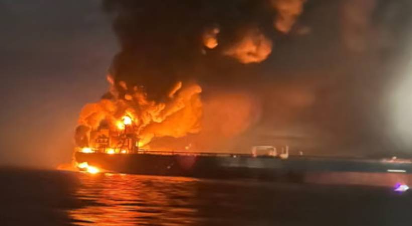 കരിങ്കടലിൽ റഷ്യൻ എണ്ണക്കപ്പലുകൾക്കു നേരെ യുക്രെയ്ന്റെ ഡ്രോണാക്രമണം