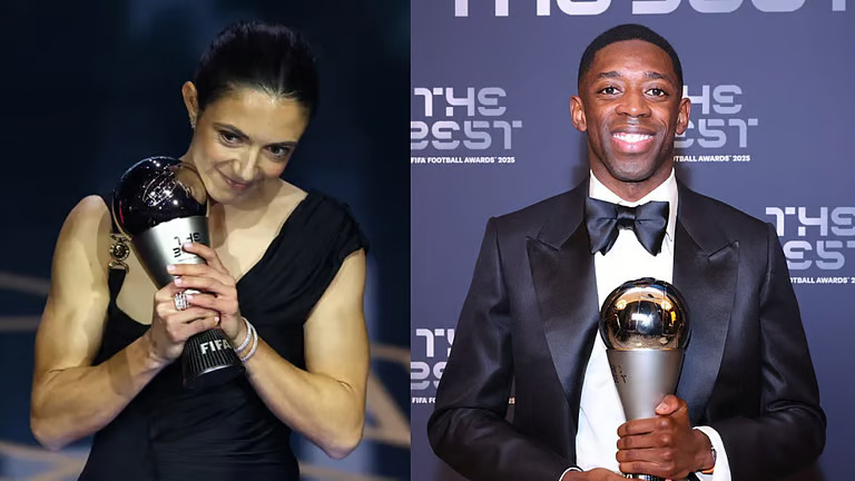 2025 ഫിഫ ദി ബെസ്റ്റ് പുരസ്കാരം: ഔസ്മാൻ ഡെംബലെയും അയ്താന ബോൺമാറ്റിയും മികച്ച താരങ്ങൾ