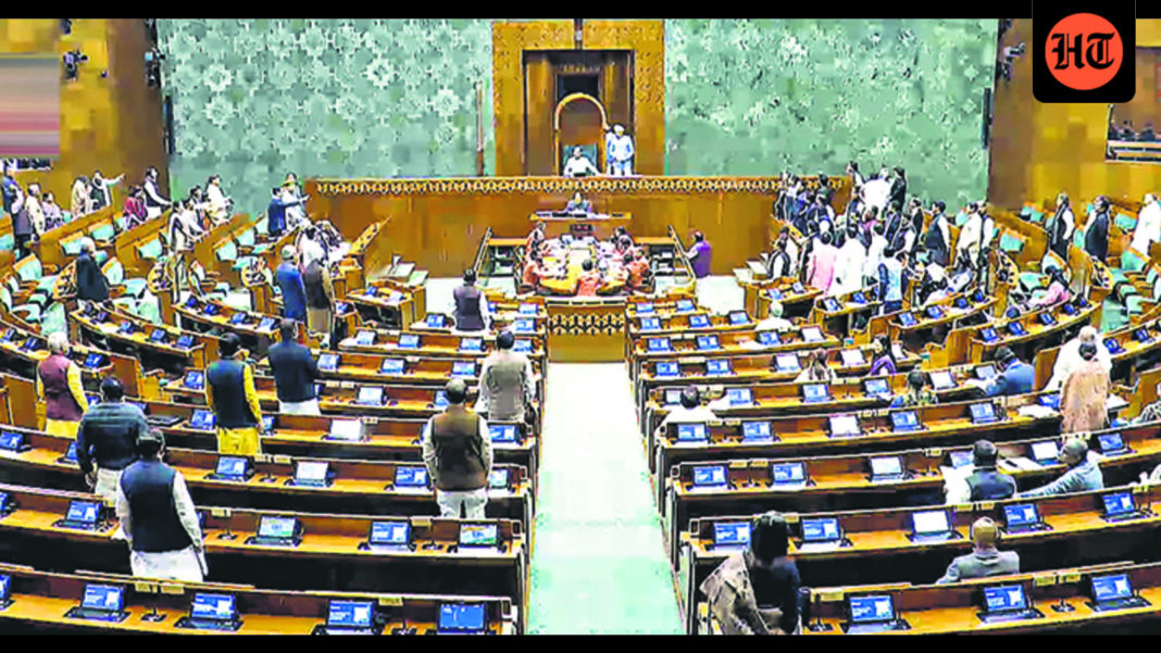 മഹാത്മാ ഗാന്ധി ദേശീയ തൊഴിലുറപ്പ് പദ്ധതി ഇനി വിബി ജി റാം ജി; ബില്ല് വലിച്ചു കീറി പ്രതിപക്ഷം