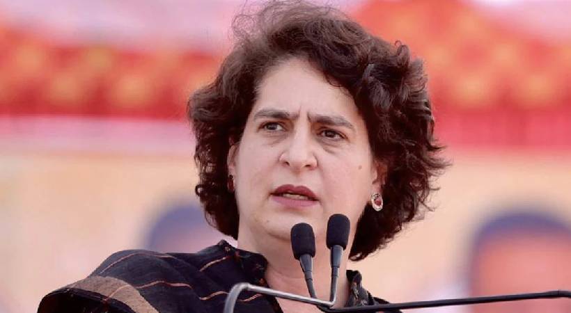 ജനങ്ങൾ ബിജെപിയിൽ അസംതൃപ്തർ; നമ്മുടെ വോട്ടുകൾ മോഷ്ടിച്ചു; കോൺഗ്രസ് ഭരണഘടനയെ സംരക്ഷിക്കും’; പ്രിയങ്ക ഗാന്ധി