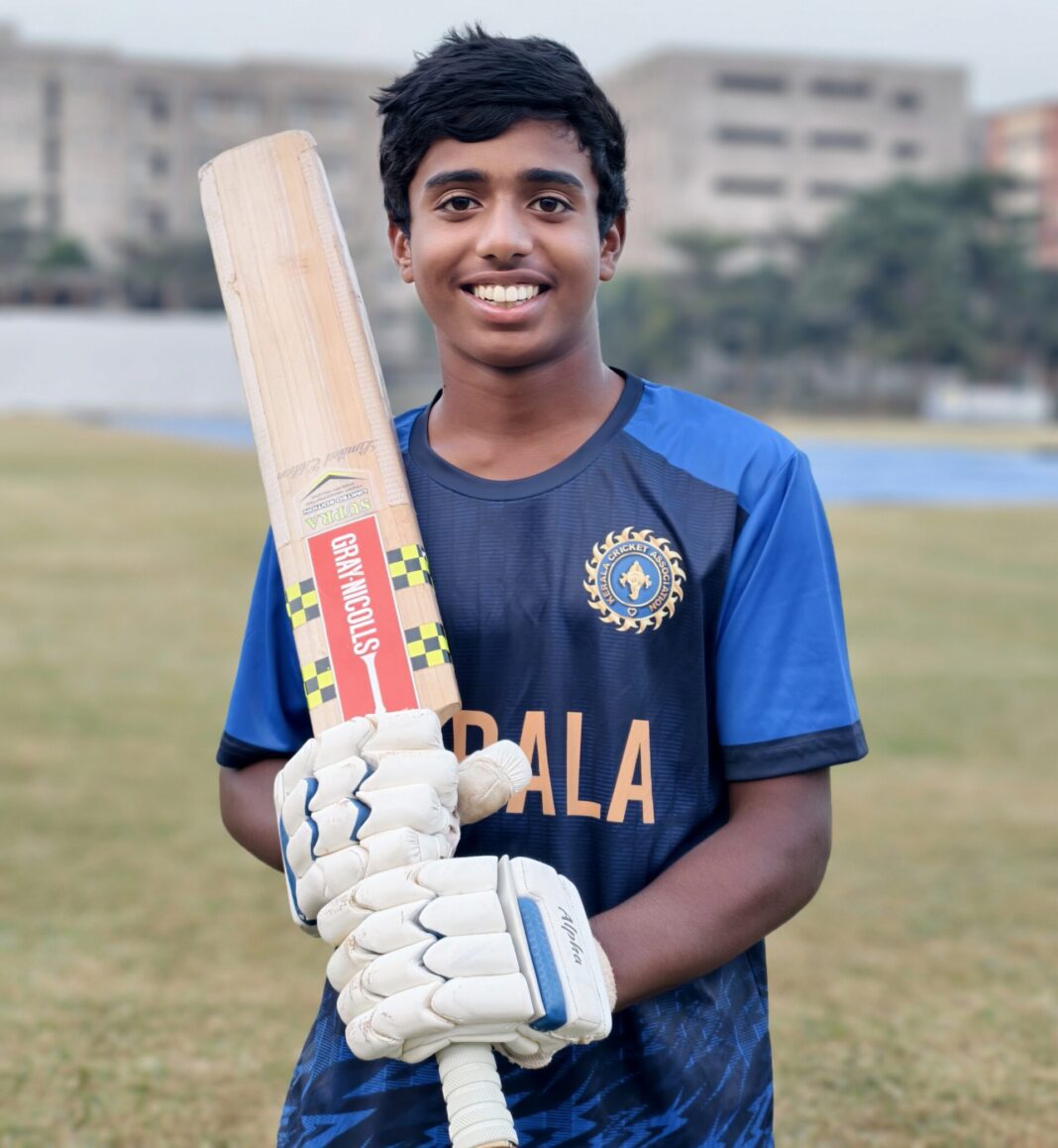 വിജയ് മർച്ചൻ്റ് ട്രോഫിയിൽ കേരളത്തിന് മികച്ച തുടക്കം, മണിപ്പൂരിനെതിരെ ശക്തമായ നിലയിൽ