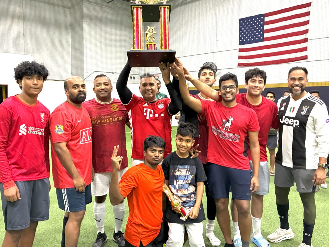 എഫ്.സി.സി ഡാളസ് ‘വെടിക്കെട്ട് കപ്പ്’ വാർഷിക ഫുട്ബോൾ ടൂർണമെന്റ്: ആവേശപ്പോരാട്ടത്തിനൊടുവിൽ വിജയികളെ പ്രഖ്യാപിച്ചു