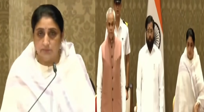 മഹാരാഷ്ട്ര ഉപമുഖ്യമന്ത്രിയായി സുനേത്ര പവാർ സത്യപ്രതിജ്ഞ ചെയ്തു