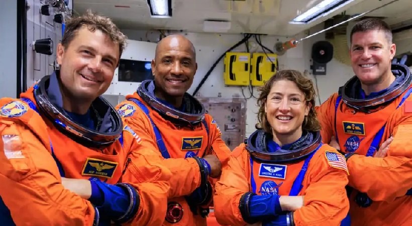 മനുഷ്യന് വീണ്ടും ചന്ദ്രന്റെ ഭ്രമണപഥത്തിലെത്തും; ആര്ട്ടെമിസ്-ടു ദൗത്യം അടുത്ത മാസം ആറിന്