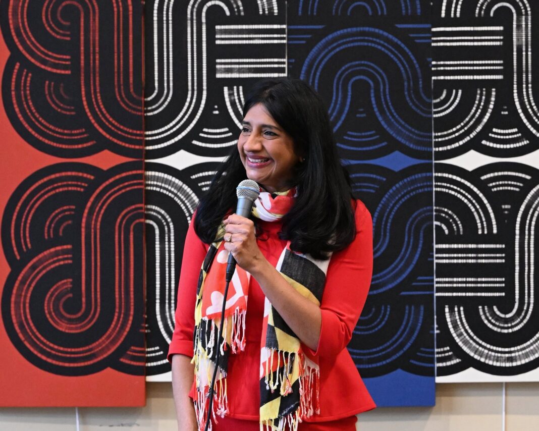 മേരിലാൻഡ് ലഫ്റ്റനന്റ് ഗവർണർ അരുണ മില്ലർ വീണ്ടും ജനവിധി തേടുന്നു