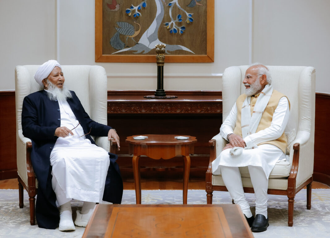 പ്രധാനമന്ത്രിയുമായി കൂടിക്കാഴ്ച നടത്തി ഇന്ത്യൻ ഗ്രാൻഡ് മുഫ്തി