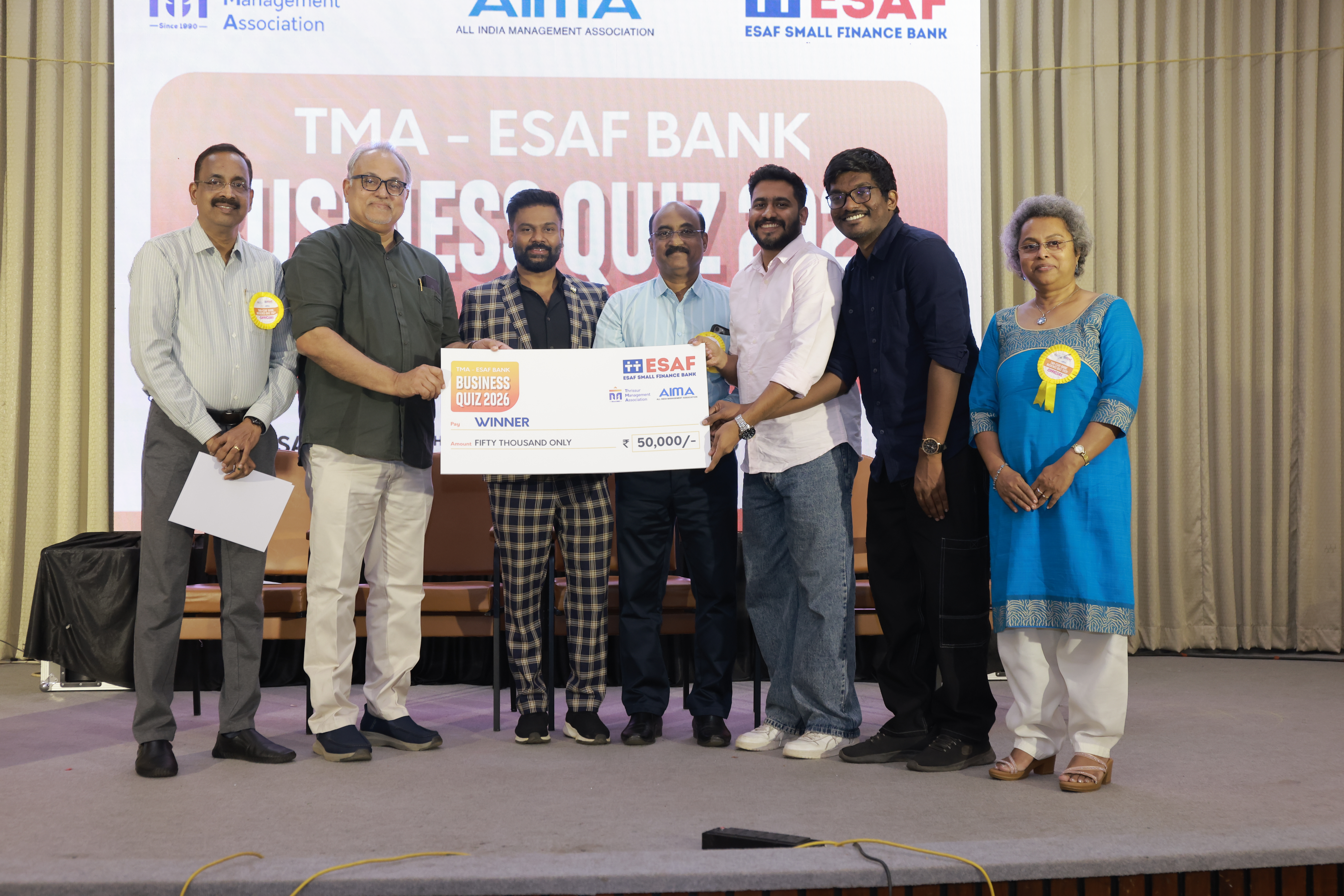 ടിഎംഎ – ഇസാഫ് ബാങ്ക് ബിസിനസ് ക്വിസ് 2026