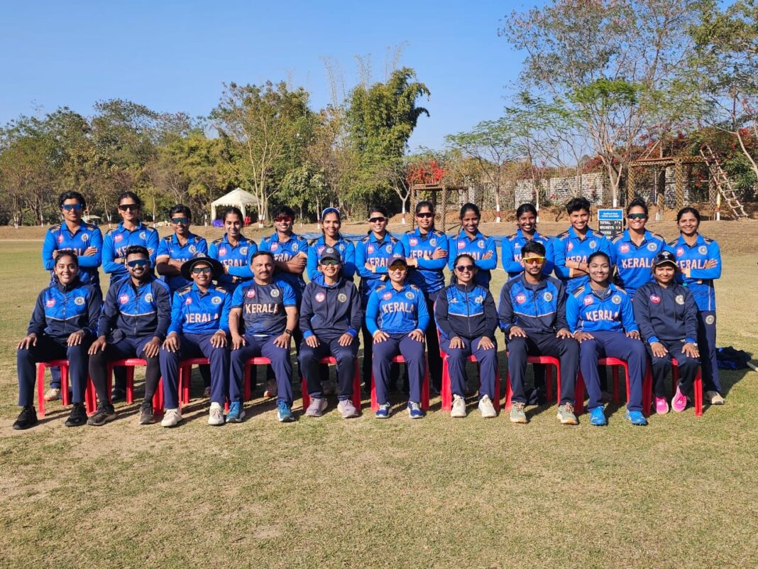 സീനിയർ വനിതാ ഏകദിന ടൂർണമെന്റ്: ഹൈദരാബാദിനെ 141 റൺസിന് തകർത്ത് കേരളം