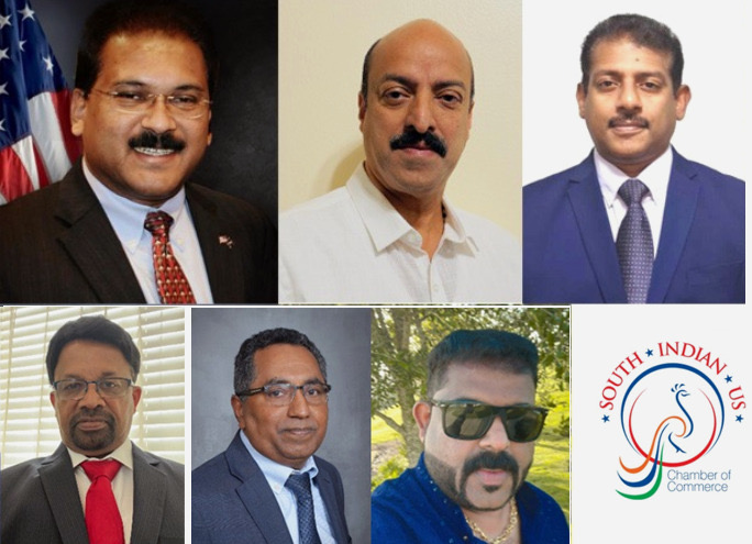 സൗത്ത് ഇന്ത്യന് യുഎസ് ചേംബര് ഓഫ് കൊമേഴ്സിനെ ഇനി ഡോ. ജോര്ജ് എം. കാക്കനാട്ട് നയിക്കും; പുതിയ ഭാരവാഹികളായി