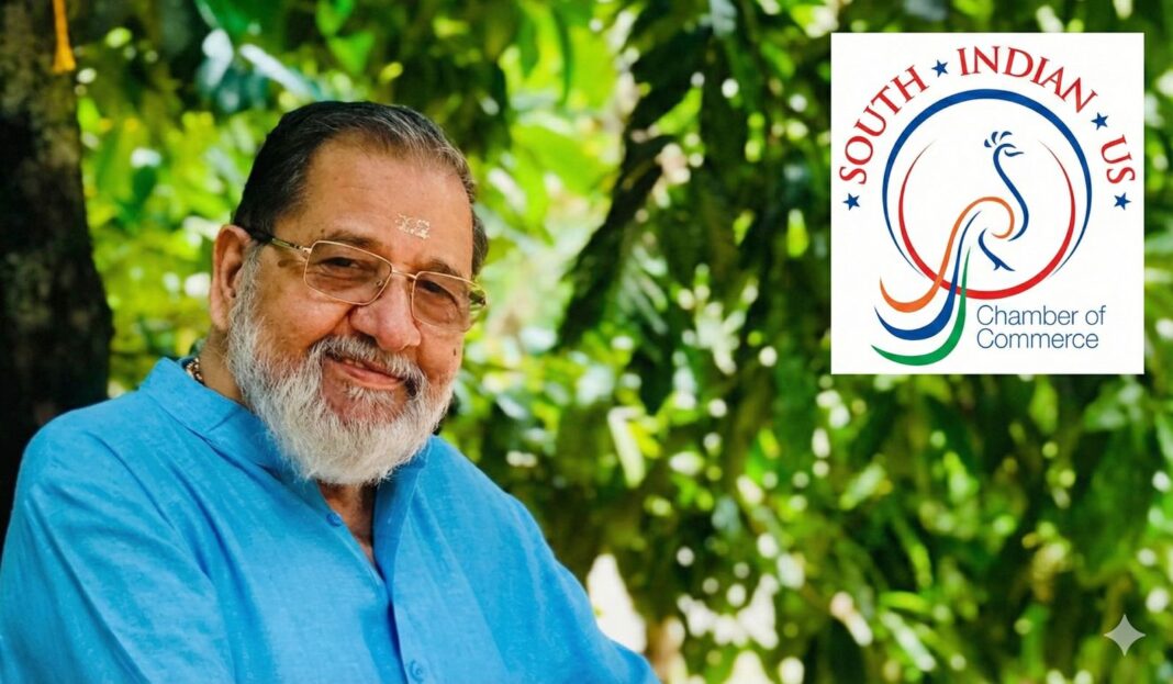 സൗത്ത് ഇന്ത്യൻ യു.എസ് ചേംബർ ഓഫ് കൊമേഴ്സ് എക്സിക്യൂട്ടീവ് ഡയറക്ടറായി ശശിധരൻ നായരെ തിരഞ്ഞെടുത്തു