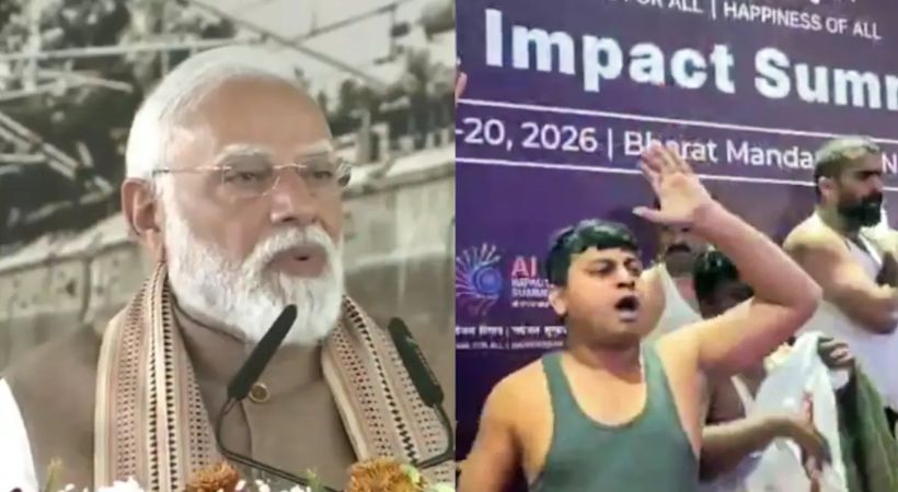 ‘വൃത്തികെട്ട രാഷ്ട്രീയത്തിനായി ആഗോള വേദി ഉപയോഗിച്ചു’ ; എഐ ഉച്ചകോടിയിലെ യൂത്ത് കോണ്ഗ്രസ് പ്രതിഷേധത്തെ വിമര്ശിച്ച് നരേന്ദ്രമോദി