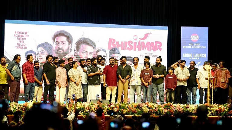 ഈസ്റ്റ് കോസ്റ്റ് വിജയന്റെ ‘ഭീഷ്മർ’, ഓഡിയോ ലോഞ്ച് നടന്നു; മാർച്ച് 20ന് തിയേറ്ററുകളിലേക്ക്