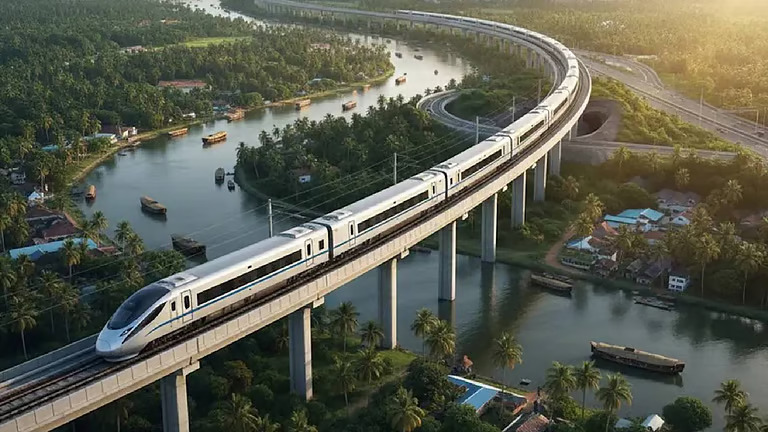 അതിവേഗ റെയിലുമായി സർക്കാർ മുന്നോട്ട്, ആർആർടിഎസ് മാതൃകയിൽ പദ്ധതി നടപ്പാക്കാൻ ഉത്തരവ്; നടപ്പാക്കുക നാല് ഘട്ടങ്ങളായി