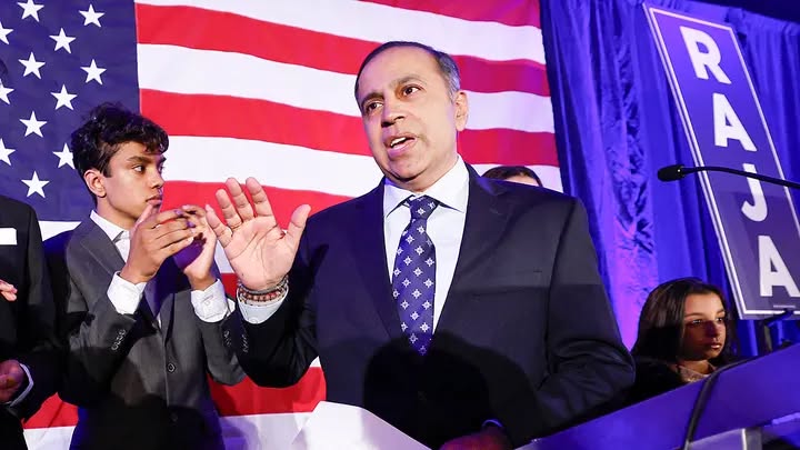 സെനറ്റ് പ്രൈമറിയിൽ രാജ കൃഷ്ണമൂർത്തിക്ക് അപ്രതീക്ഷിത തോൽവി; അമേരിക്കൻ സെനറ്റിലെത്തുന്ന ആദ്യ ഇന്ത്യൻ വംശജനാകാനുള്ള ചരിത്രപരമായ നീക്കത്തിന് കനത്ത തിരിച്ചടി