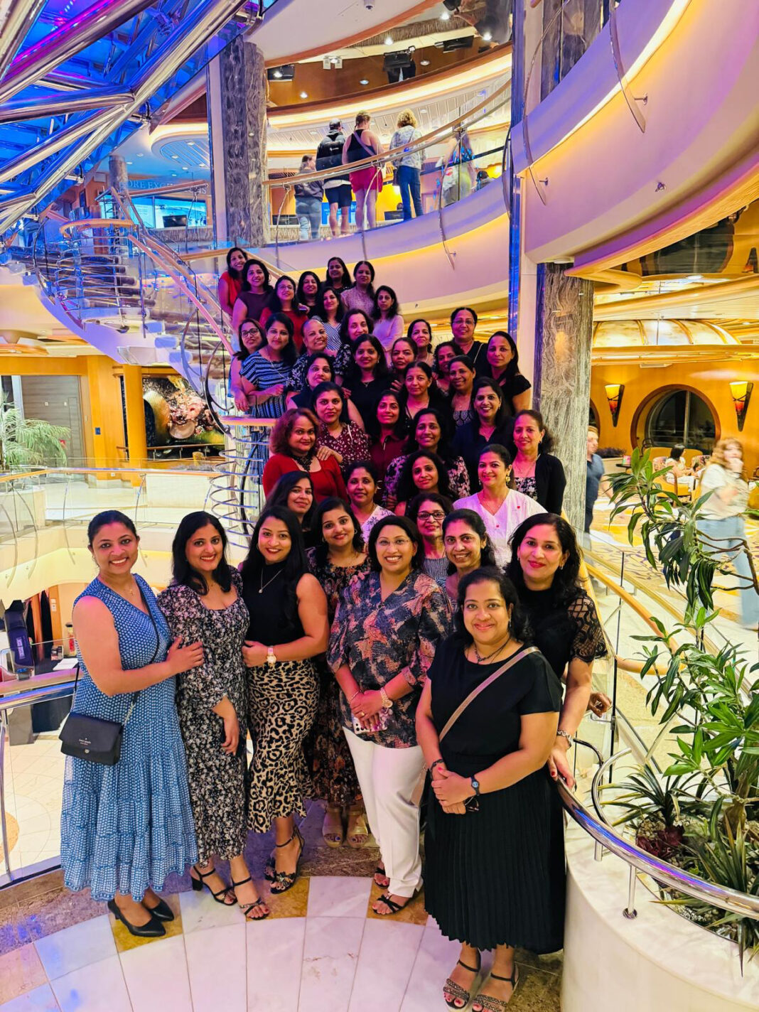 KCWFCയുടെ ആദ്യ അന്താരാഷ്ട്ര വനിതാ ക്രൂസ് ശ്രദ്ധേയമായി ഒത്തൊരുമയുടെ യാത്ര: സന്തോഷവും സൗഹൃദവും പങ്കുവെച്ച മറക്കാനാകാത്ത അനുഭവം