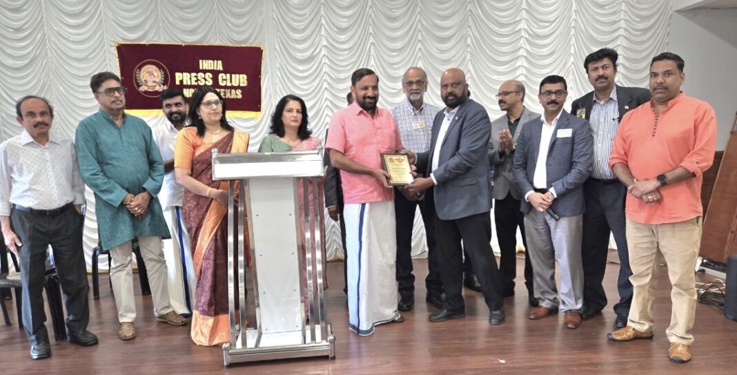 മാധ്യമസ്വാതന്ത്ര്യവും ഡിജിറ്റൽ വെല്ലുവിളികളും; ഡാളസിൽ ഷാജൻ സ്കറിയയുമായി സംവദിച്ച് പ്രവാസി മലയാളി സമൂഹം