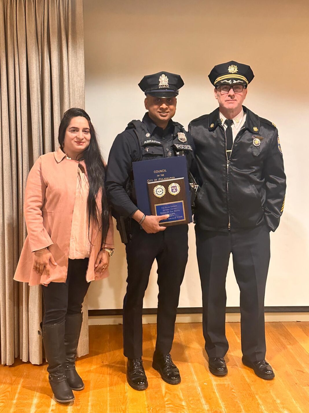 പോലീസ് ഓഫീസറ് ജോജി ഏബ്രഹാമിന് പ്രത്യേക ബഹുമതി