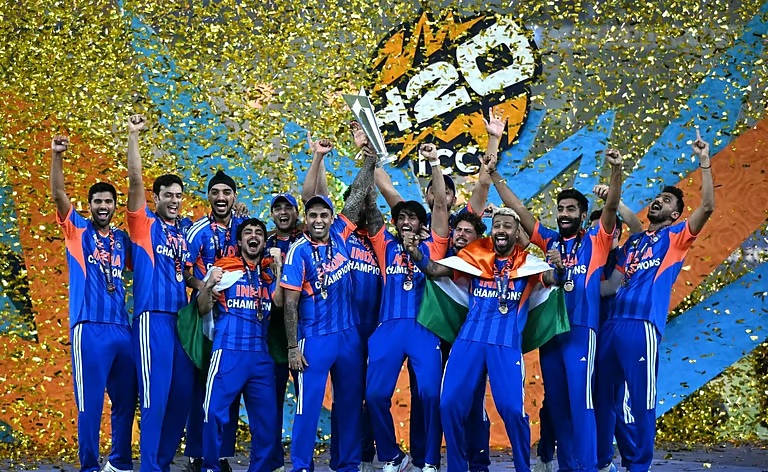 ടി20 ലോകകപ്പ് ചരിത്ര വിജയം; ഇന്ത്യൻ ടീമിന് 131 കോടി രൂപ പാരിതോഷികം പ്രഖ്യാപിച്ച് ബിസിസിഐ