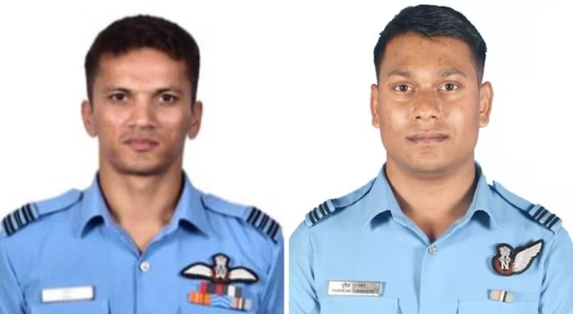 സുഖോയ് വിമാനം തകര്ന്നുവീണുണ്ടായ അപകടം; രണ്ടു പൈലറ്റുമാര്ക്ക് വീരമൃത്യു