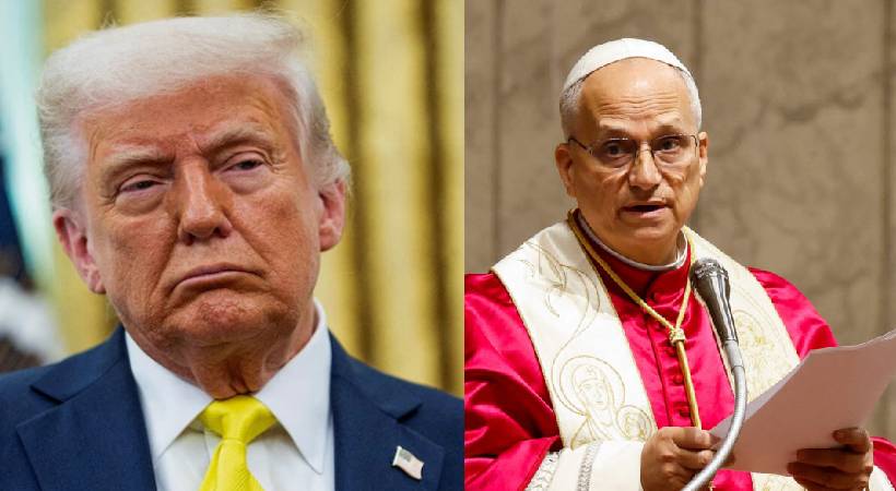‘പോപ്പ് രാഷ്ട്രീയക്കാരനാകാല്ല, മഹാനായ മാർപാപ്പയാകാനാണ് ശ്രദ്ധ കേന്ദ്രീകരിക്കേണ്ടത്’; മാർപാപ്പയ്ക്കെതിരെ ട്രംപ്
