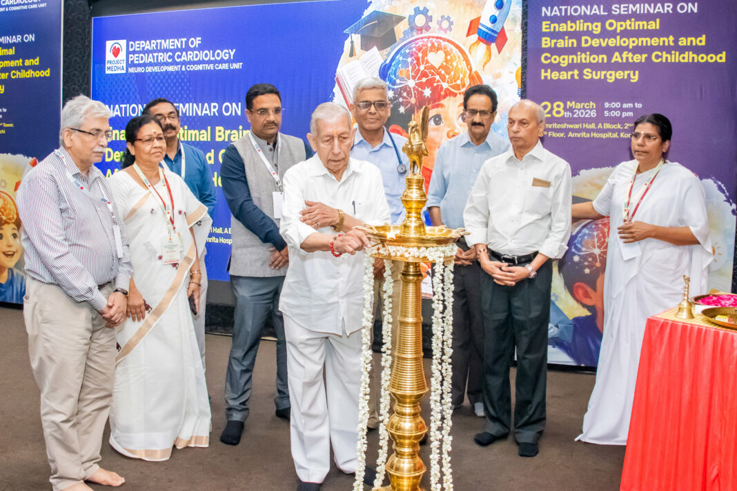 ശസ്ത്രക്രിയാനന്തര മസ്തിഷ്ക വികസനം: അമൃതയിൽ ദേശീയ സെമിനാർ ശ്രദ്ധേയമായി