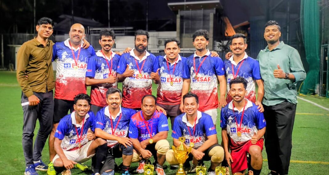ബാങ്കേഴ്സ് ക്ലബ് ഫുട്ബോൾ ടൂർണമെന്റ്; ഇസാഫ് ബാങ്ക് ജേതാക്കൾ