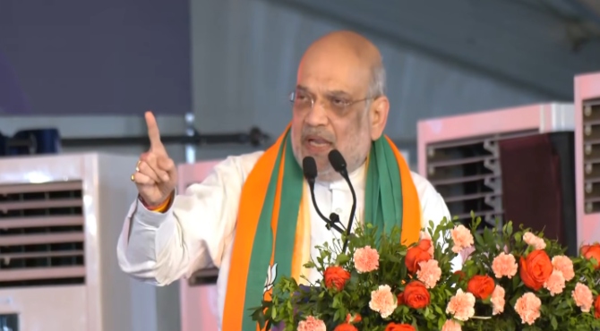 ‘NDA അധികാരത്തിൽ വന്നാൽ 2 വർഷത്തിനുള്ളിൽ കേരളത്തിൽ എയിംസ്, ശബരിമല സ്വർണക്കൊള്ളയിൽ സിബിഐ അന്വേഷണം’; അമിത് ഷാ