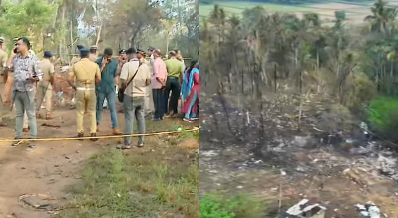 മുണ്ടത്തിക്കോട് വെടിക്കെട്ട് ദുരന്തം: പ്രദേശത്ത് കഡാവര് നായ്ക്കളെ എത്തിച്ച് തിരച്ചില്; പരുക്കേറ്റ് ചികിത്സയിലുള്ള 10 പേരുടെ നില ഗുരുതരം